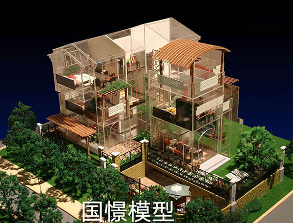 高邑县建筑模型