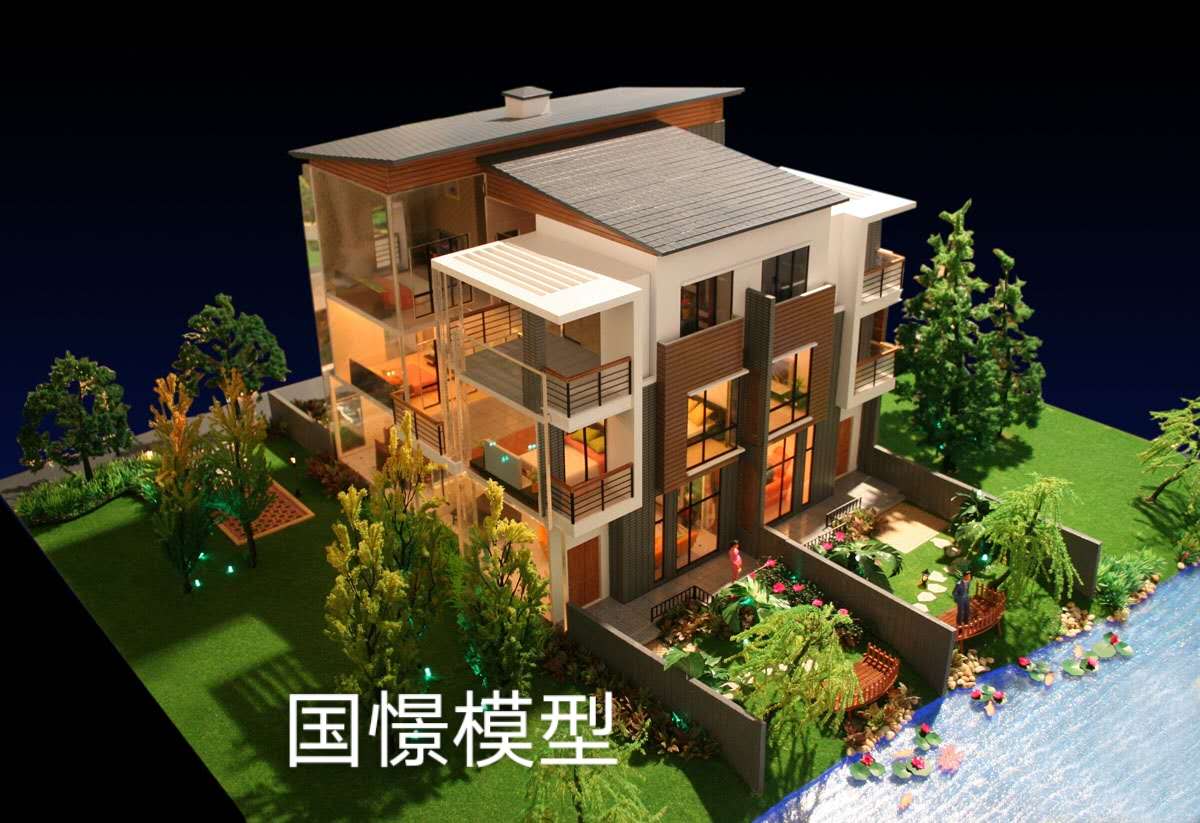 高邑县建筑模型